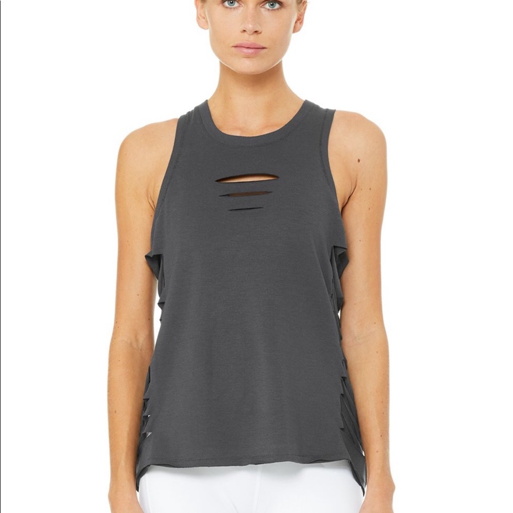 ALO Yoga Cut Out Tank - Sz Small
